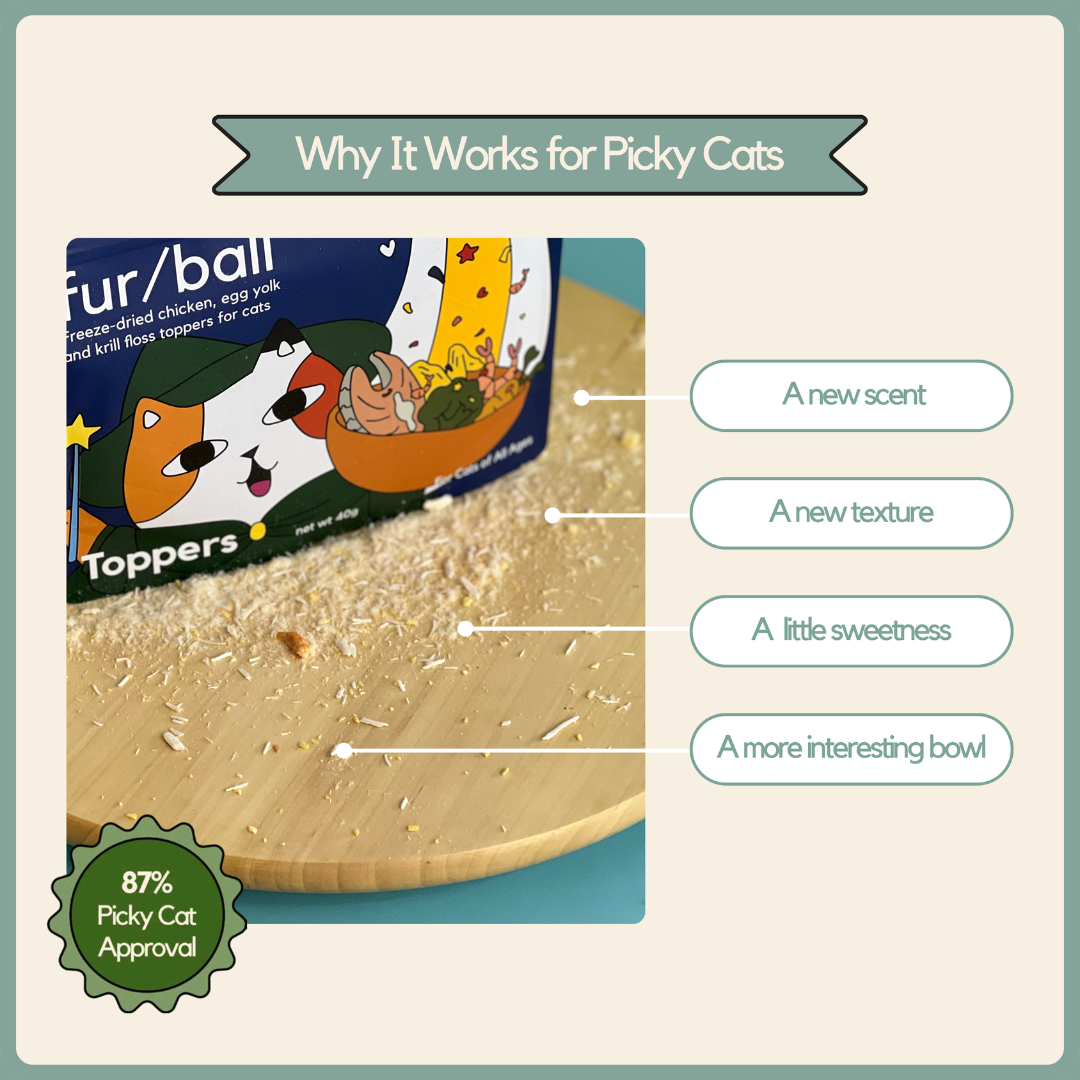 Topper - Krill & Chicken Floss