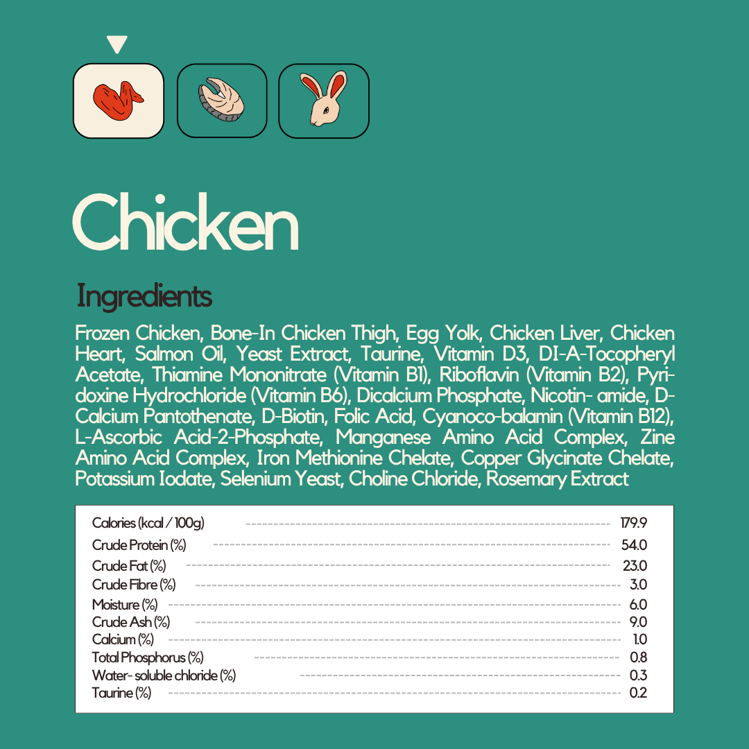Protein Kibbles - Chicken (250g)